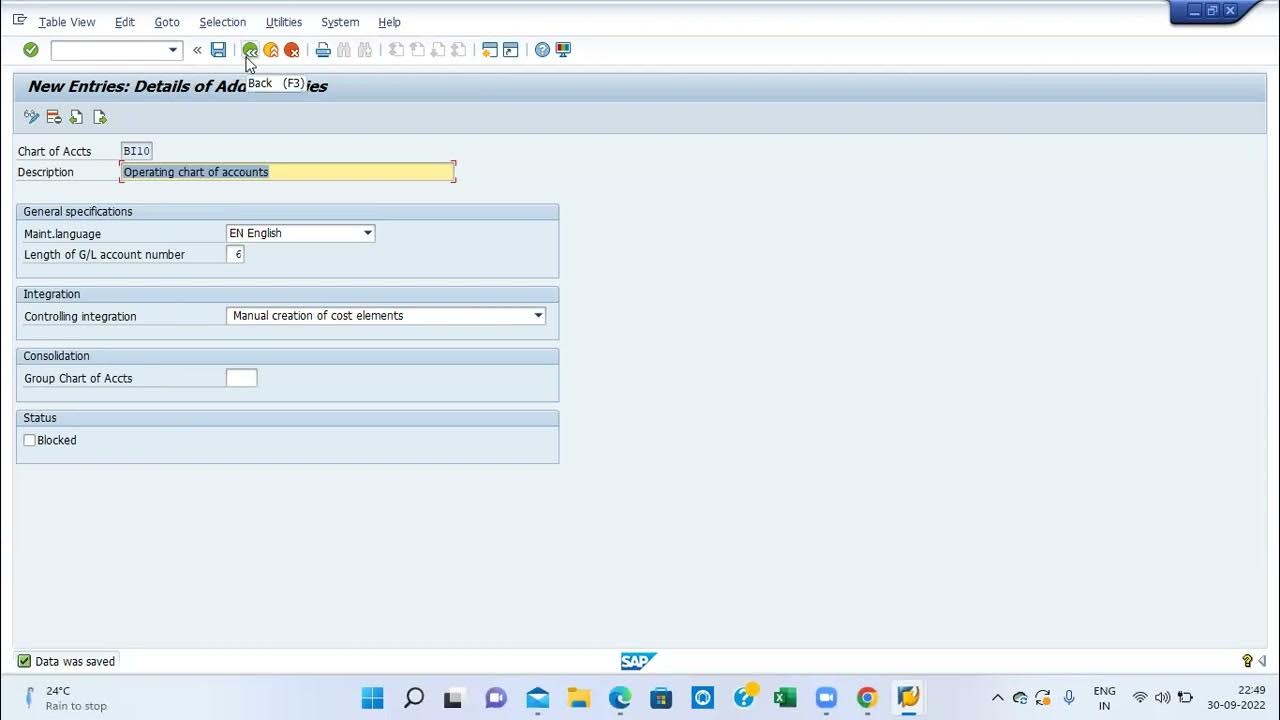 GL Transaction postings, GL postings, GL configuration for posting data YouTube