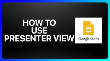 How To Use Google Slides presenter View Tutorial