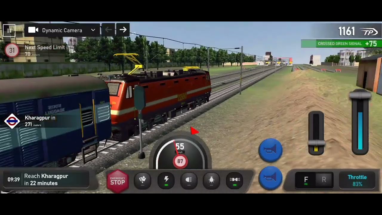 Indian Train Simulator Vivek Express Train journey from Asansol to Kharagpur || Android IAS Gameplay