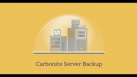 Balanced protection with Carbonite Server Backup | Carbonite