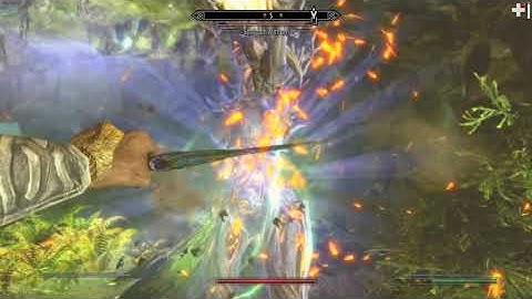 Skyrim SE: Fighting a spriggan matron