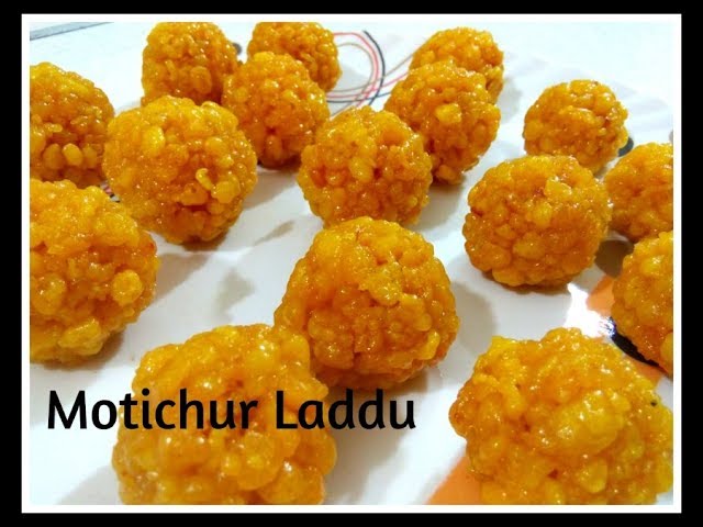 #motichur_laddu #indian_sweets Motichur Laddu | Subho Mahalaya Special | Durga Puja Special | Ambrosia Home Kitchen