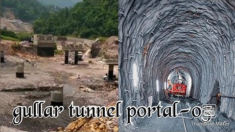 |Latest video of Char Dham Rail Project work|gullar tunnel portal-03 |New Railway Bridge|
