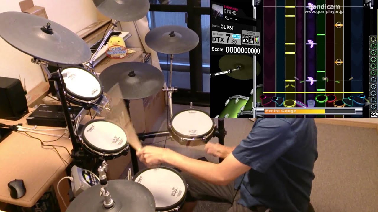 叩いてみた Alexandros Starrrrrrr Dtx Youtube