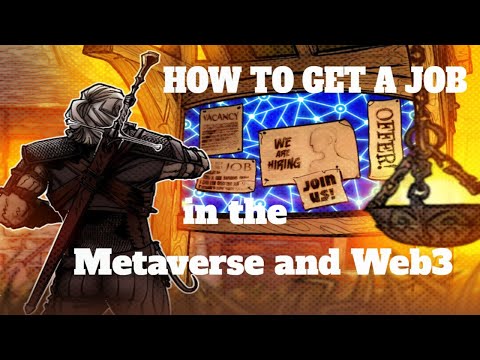 How To Get A Job In The Metaverse And Web3 #cryptomash #Web3 #crypto #metaverse #shorts