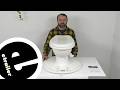 etrailer | Review of Dometic RV Toilets - 411 White Ceramic Low Profile RV Toilet - DMC74JF