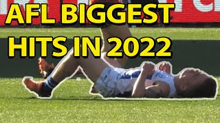 The BIGGEST HITS In The AFL 2022