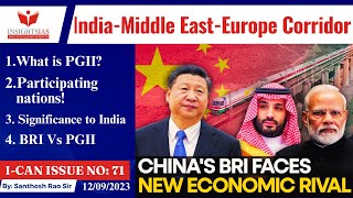 I-CAN Issues||Exploring the India-Middle East-Europe Economic Corridor by Santhosh Rao UPSC