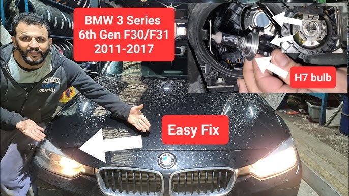 BMW F30/F31 Rückleuchten wechseln 