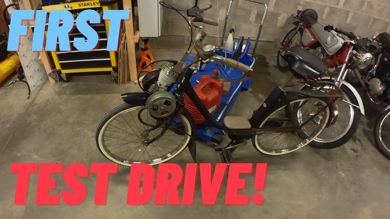 Solex 1400 (Koffertje) First test drive