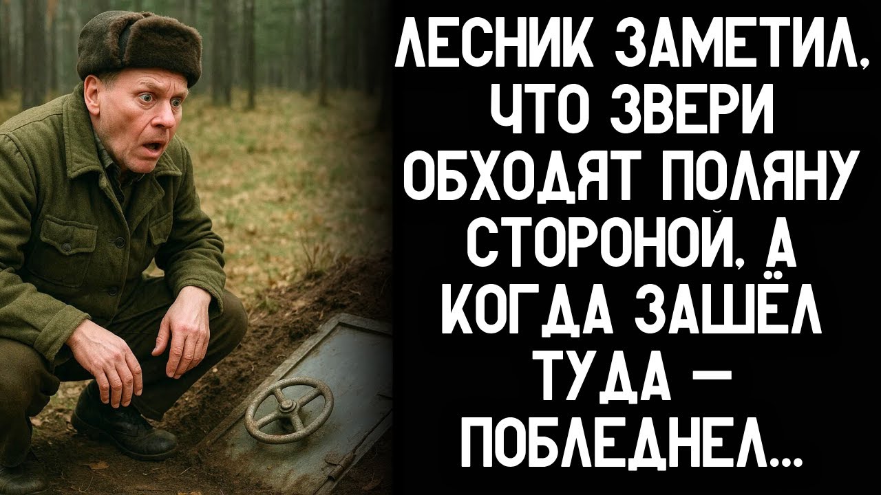 Лесник заметил, что звери обходят поляну стороной, а когда зашёл туда — побледнел!
