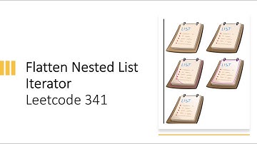 Flattened Nested List | Leetcode 341