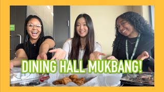 COLLEGE DINING HALL MUKBANG & FOOD REVIEW | Durrell Center | Colorado State University