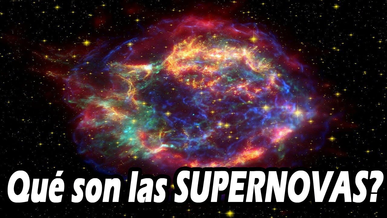 Qué son las supernovas explicado de forma sencilla - YouTube