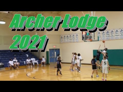 ARCHER LODGE MIDDLE SCHOOL BASKETBALL SEASON HIGHLIGHTS (2021) - LANDON OVERBY #30