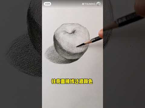 素描（苹果）Sketching (Apple)