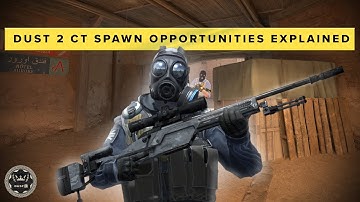 Dust 2 CT Spawn Opportunities Explained - Lesson by CS2 Coach v1dma