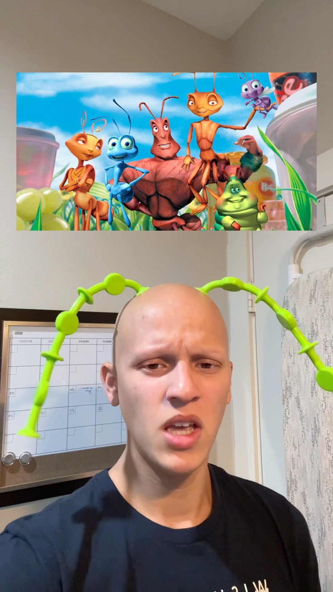 I’m IN A PIXAR MOVIE! ? ?? #comedy #funny #lol #alopecia