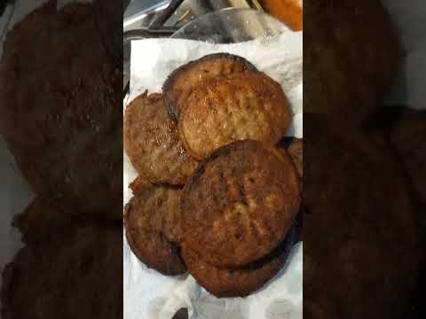 همبرگر شام ساده سابسکرایب لایک  آشپزی