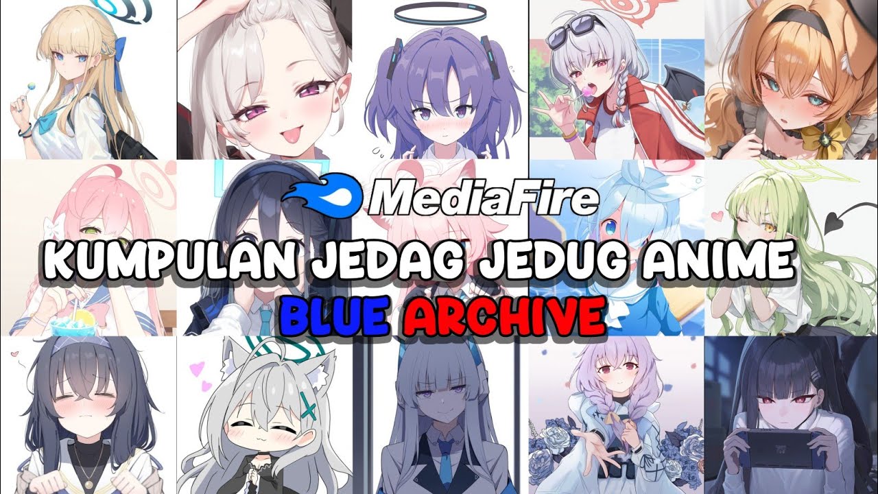 Kumpulan jedag jedug anime blue archive terbaru 
