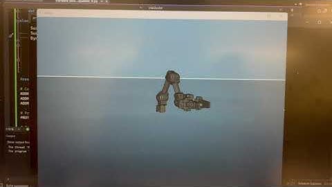 Simulation of Forward Kinematics of Open Manipulator X using python
