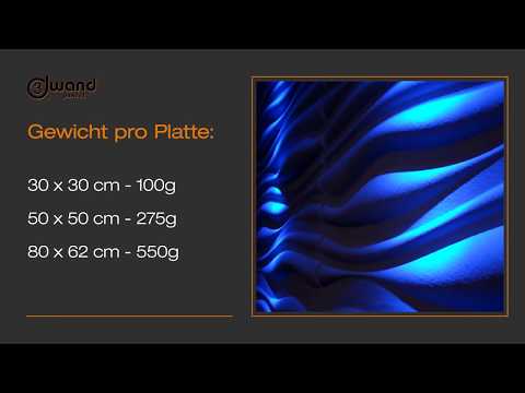 Installation der 3D Wandpaneele | Wandverkleidung | Wanddesign - NEU