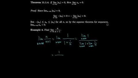 Calculus 11.1 Sequences