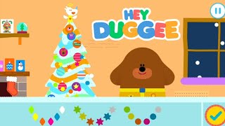 The Tinsel Badge Christmas Tree Decoration Game Lets Decorate Christmas Tree  With Duggee