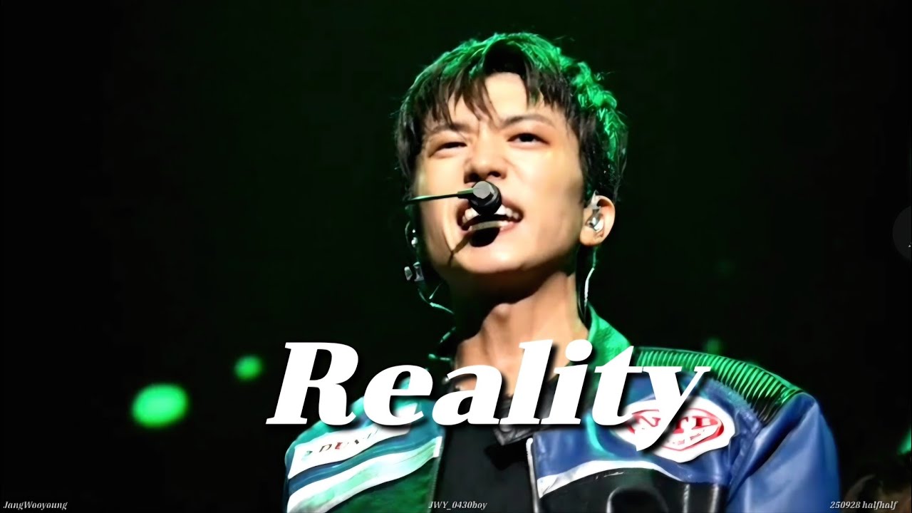 [4k FANCAM] 250928 장우영 halfhalf  Reality