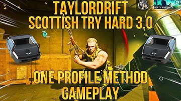 Using My 1 Profile Method | Taylordrift Scottish Try Hard 3.0 | Aim Assist Settings | Cronus Zen