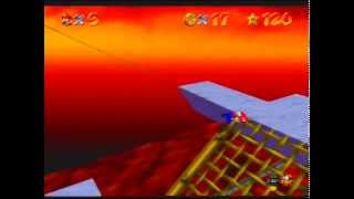 Super Mario 64 Glitch - Stuck Between the Elevators