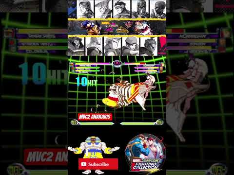 Mvc2: Franco Tórtora - Anakaris combo + Strider assist to relaunch Cobra Blow x2 to Mummy Drop 🔥💯👊🏻
