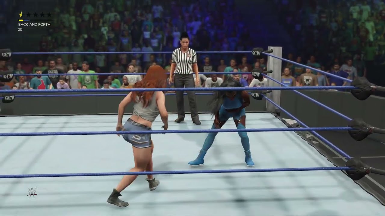 WWE 2K23: GCW Women's TV Title:: Eve vs. Barbara 9/22/25