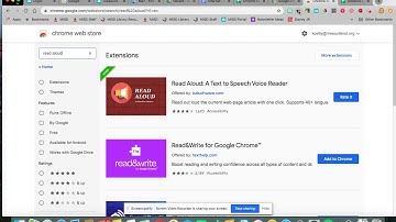 Install Read Aloud Extension for Text to Speech