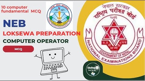 Computer Operator MCQ ||fundamental part1 #computer #fundamental #psc  #loksewa #mcq #tips