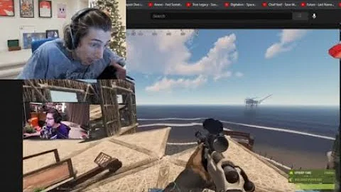 XQC Reacts to "Shroud on XQC aim"