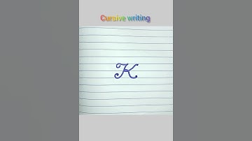Cursive writing।। Capital letter