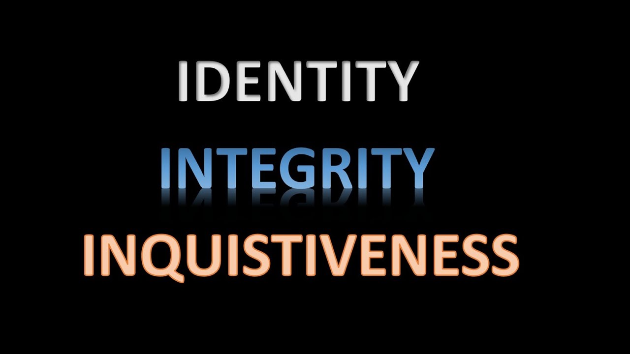Identity Integrity Inquisitiveness 