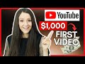 How To Make Money on YouTube With Your First Ever Video (0 Subscribers)