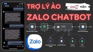 ✅ N8N - Trợ lý ảo Chatbot Zalo cá nhân tự động trả lời theo kịch bản