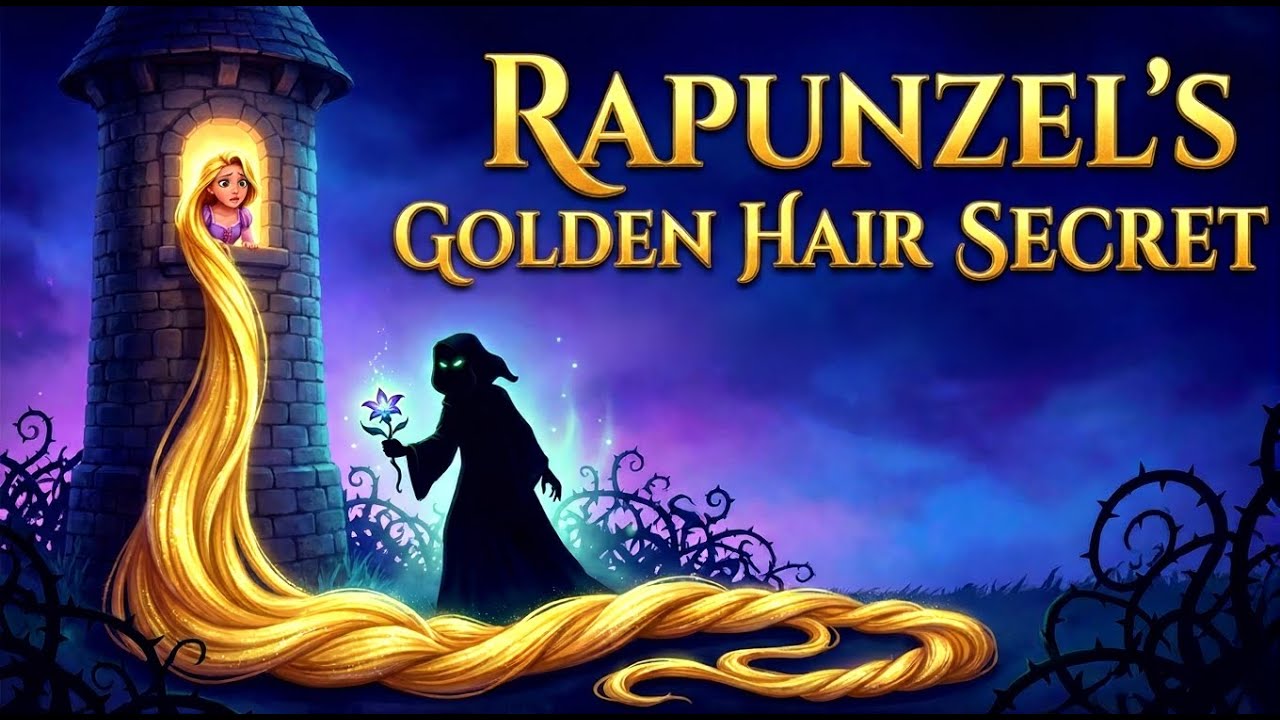 Rapunzel's GOLDEN Hair Secret | Fairy Tale Story