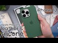 Apple iPhone 13 Silicone & Leather Cases Review! Worth It?