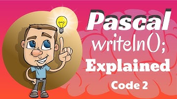 Pascal writeln command