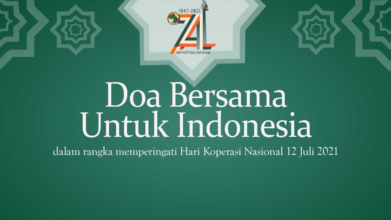 DOA BERSAMA UNTUK INDONESIA - YouTube