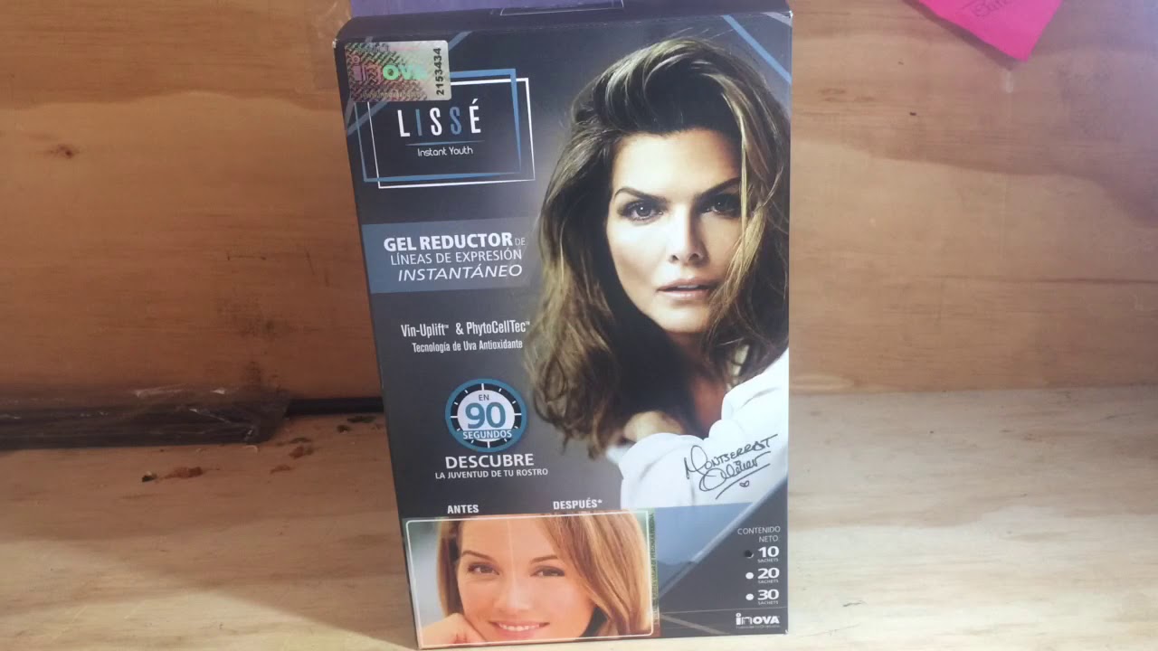 Lisse gel reductor Unboxing como lo vio en tv