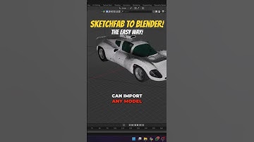 Sketchfab to Blender – EASIEST Way!