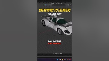 Sketchfab to Blender – EASIEST Way!