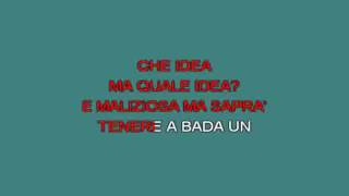 Video thumbnail of "Ma quale idea   D'Angi  Pino [karaoke]"