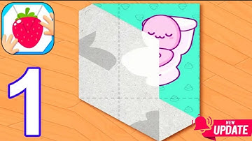 Paper Fold - Gameplay  All Level 1 - 25 Part 1 (android, iOS) by Good Job Games