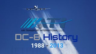 Air Transport International (ATI) Douglas DC-8 History (1988 - 2013)